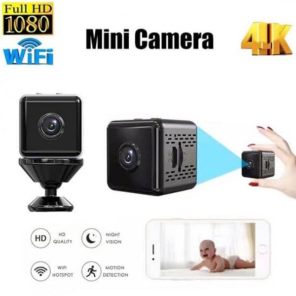 X9 1080p HD 2MP Magnetic WIFI Mini Camera With FtyCamPro App 13