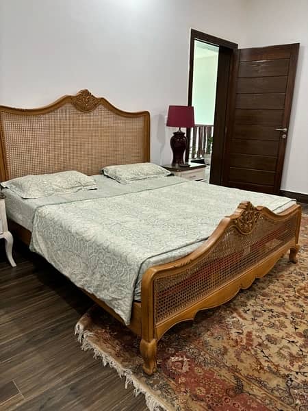 chik chinioti bed with brand new mattress 1