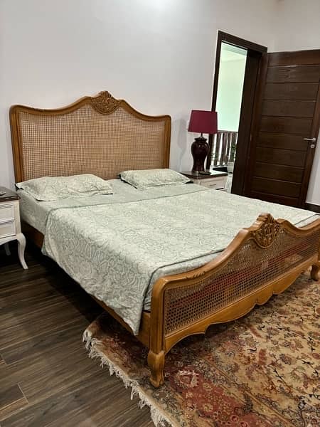 chik chinioti bed with brand new mattress 5