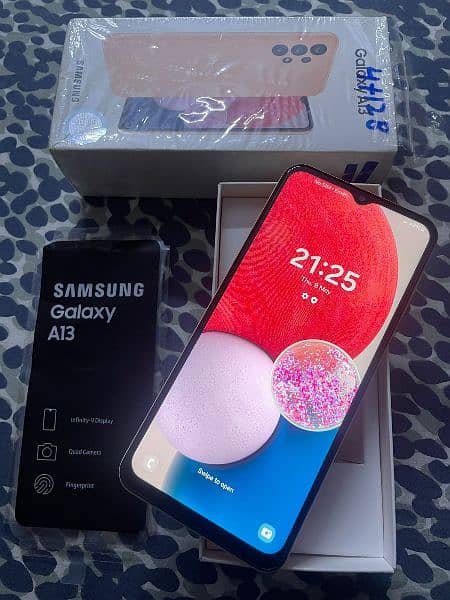Samsung A13 4/128 With box officially pta approve dual sim 10/10 1