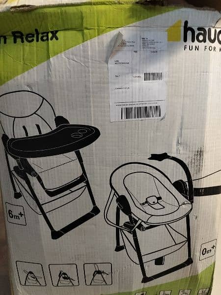 Hauck Sit N Relax, 3 In 1 Grow-Along Highchair 16