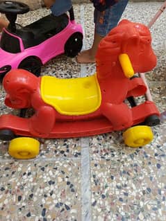Baby car / horse & swing