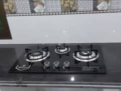 Gas Stove For sale Glass Top