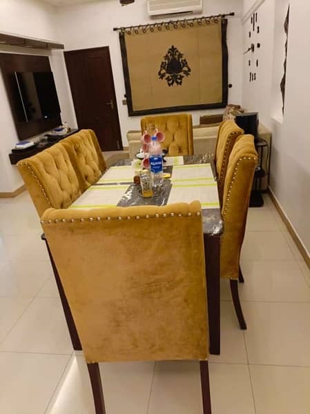 marble 6 seater dining tabel 2