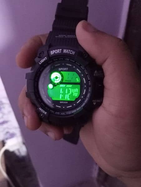 IMPORTED LED DISPLAY  SPORTS WATCH WATERPROOF 6