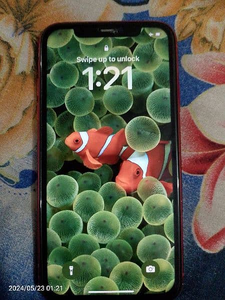 iphone 11 red colour 10/10non pta factory unlock 1