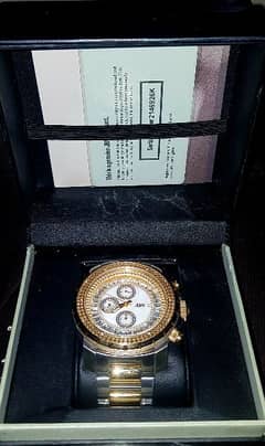 JBW Titus / J6347C mens luxury 12 diamond watch