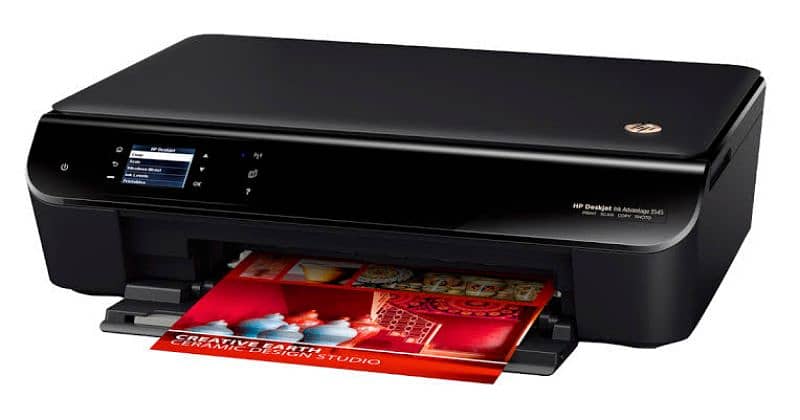 Hp 4502 Wi-Fi printer colour black print 1