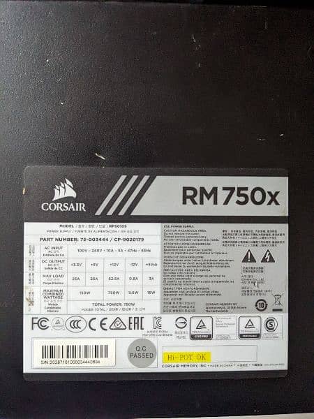 Corsair RM 750x 4