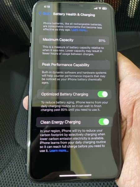 Iphone 11 Pro Max 256gb PTA Approved 1