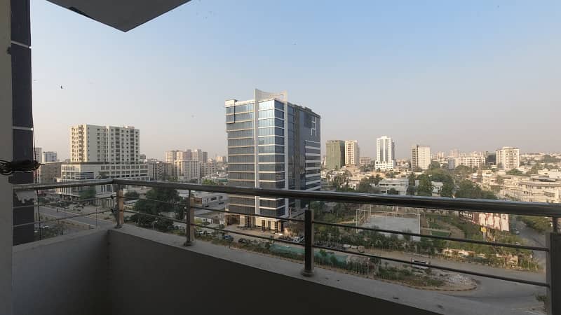 3 bed dd flat available for rent at shaheed e millat Road 20