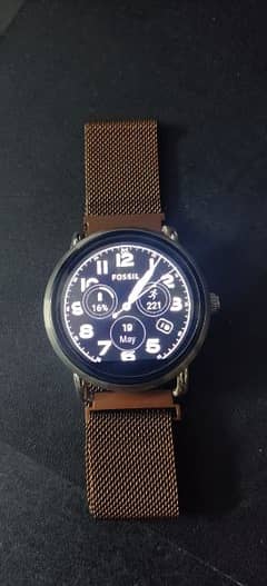 urgent sale fossil smart watch