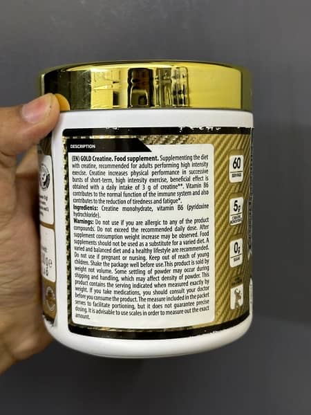 Gold Creatine 100% Original USA Imported 2