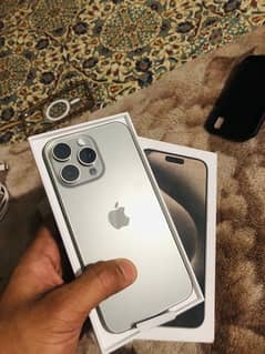 iphone 15 Pro 128GB JV natural complete box