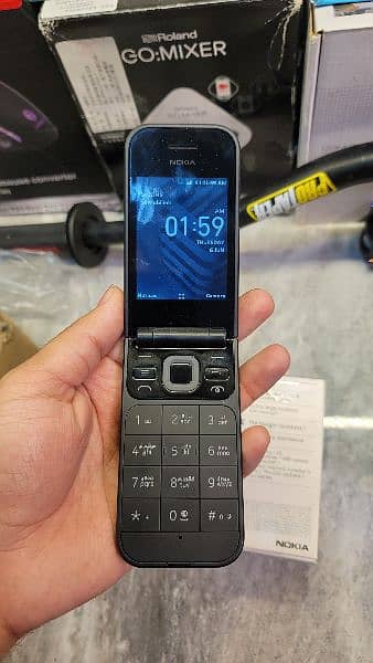 samsung Nokia 2720 flip phone dual sim pta approved bluetooth 1