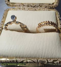 2 pcs beautiful rings set free delivery 0