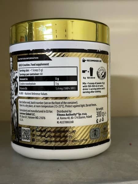 Gold Creatine 60 serv    100% Authentic  /03322655906 1