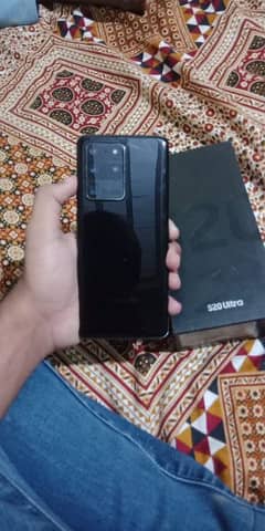 Samsung S20 Ultra PTA Approved with BoX 03407355171 (Exhnge possible)