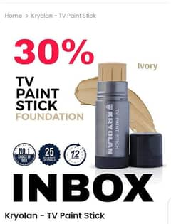 kryolan tv paint stick 30% Off offer only one week ke liye hai