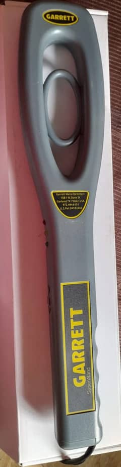 Rs 4,000 Share button GARRETT Hand Held metal Detector (super wand]