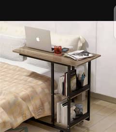 Table/Wooden laptop side table for sofa and bed