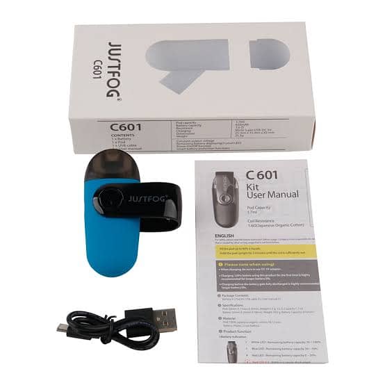 C601 Justfog Vape 650mah 1.7ml 0