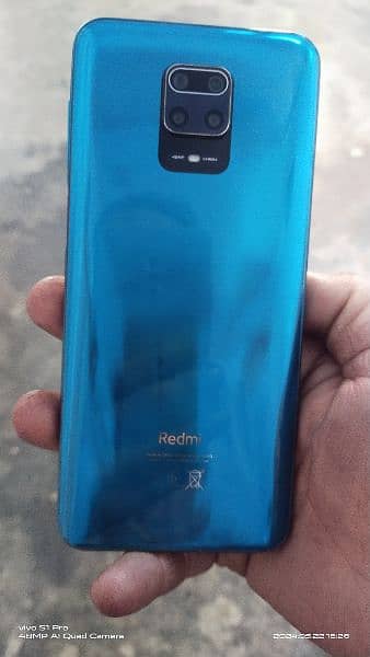 Redmi Note 9s. (6+2 128) 10 by 10 Green Colour 1