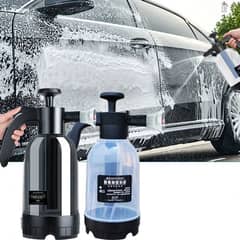 Portable High Pressure Car Wash Foam Sprayer  2L (Black) | Manual