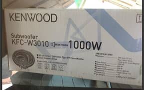 Kenwood SubWoofer 1000W