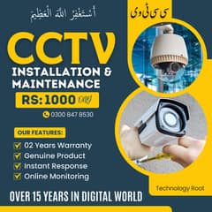 CCTV CAMEAS Maintinance and Installation Services