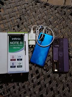infinix note 8i 6/128 10by10 condition