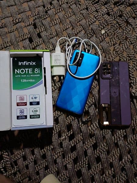 infinix note 8i 6/128 10by10 condition 1