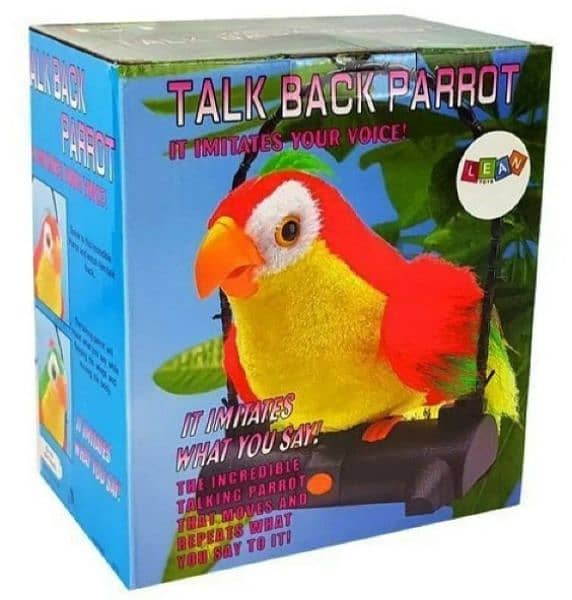 toys wholesale dealers talking parrot repeat your words in funny voice 3