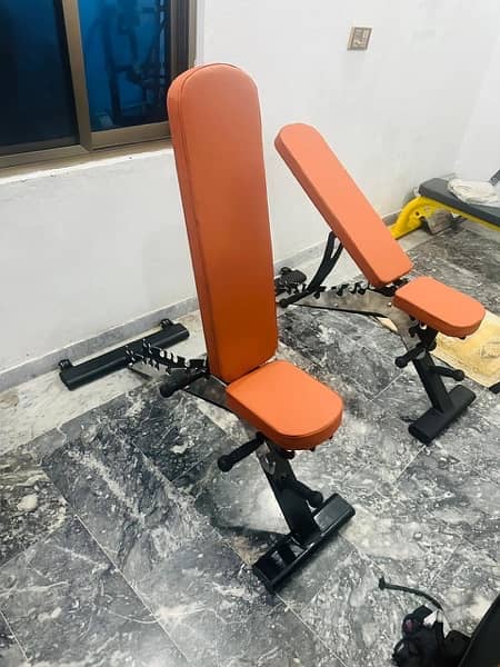 Gym equipment/crossover/Functional trainer/leg pres/complete gym setup 1