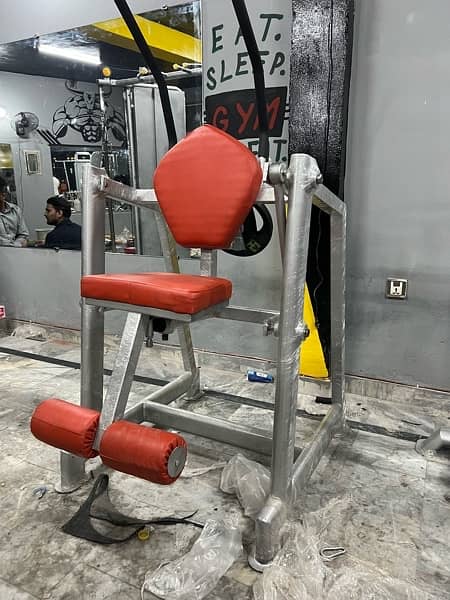 Gym equipment/crossover/Functional trainer/leg pres/complete gym setup 12