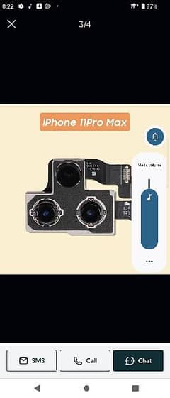11 pro max  back camera  avail 0
