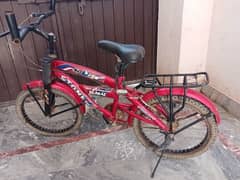 bicycle, Red colour in good condition.