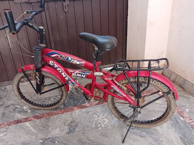 bicycle, Red colour in good condition. 0