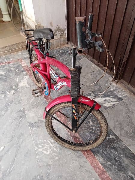 bicycle, Red colour in good condition. 2