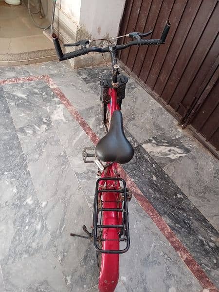 bicycle, Red colour in good condition. 3