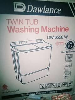 Dawlance washing machine for contact please message me on 03306501060