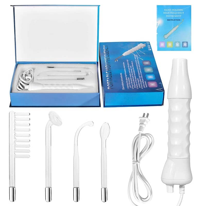 Portable Handheld High Frequency Skin Therapy Machine for Acne massage 0