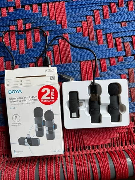 Boya wireless microphone (BY-V2) 3