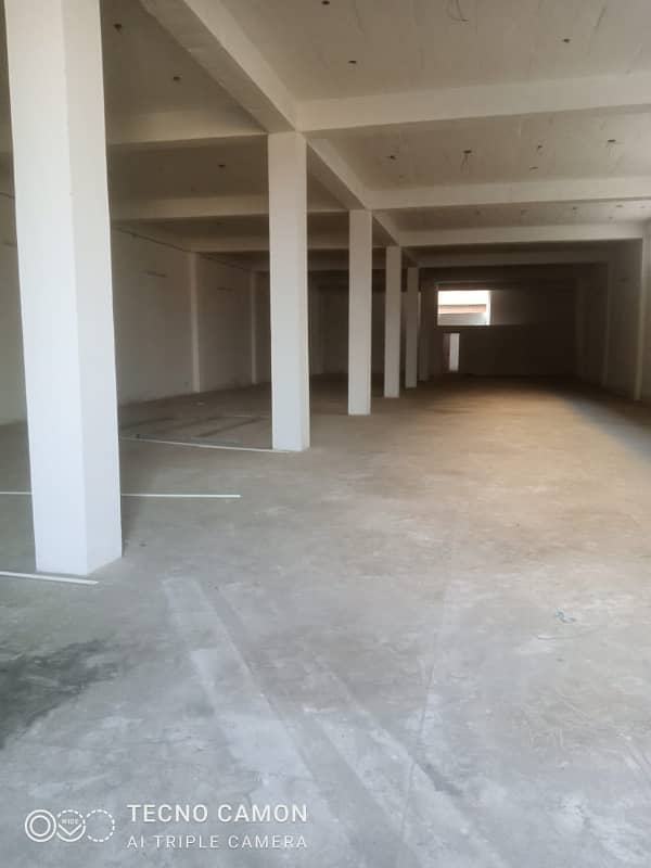2 Kanal Warehouse For Rent 100kva Electricity Connection 1