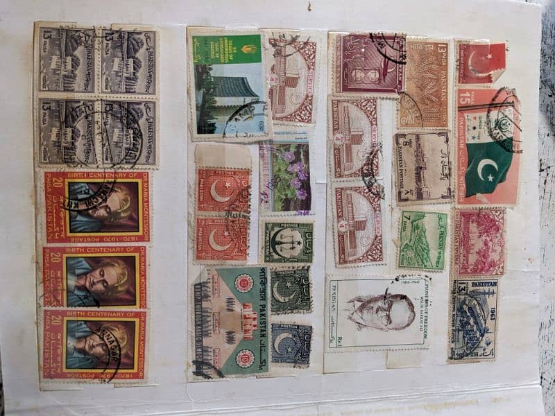 Pakistan postage stamps 5