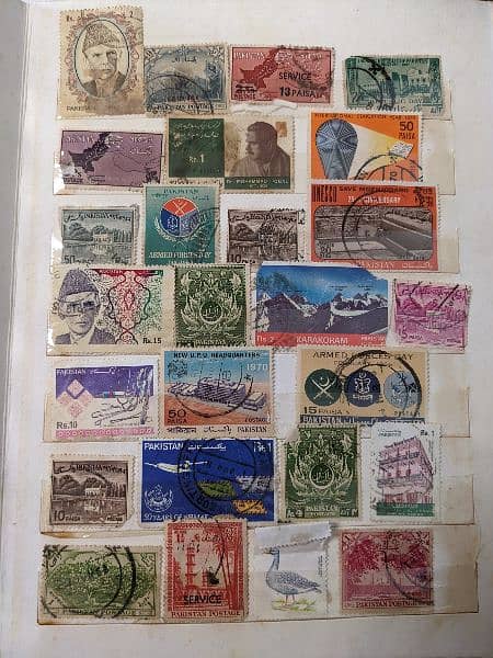 Pakistan postage stamps 8
