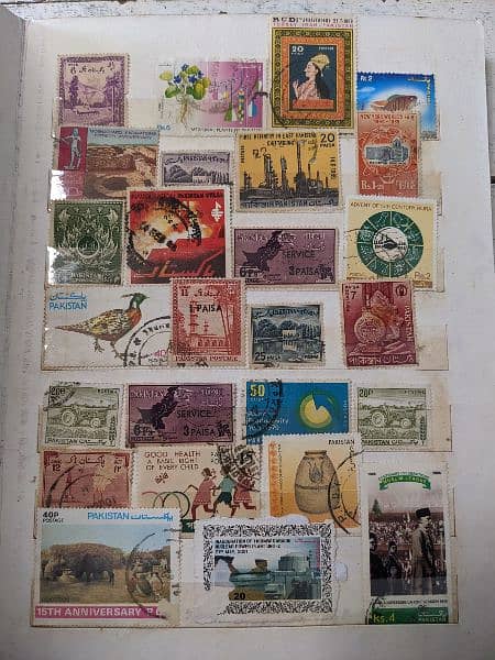 Pakistan postage stamps 10