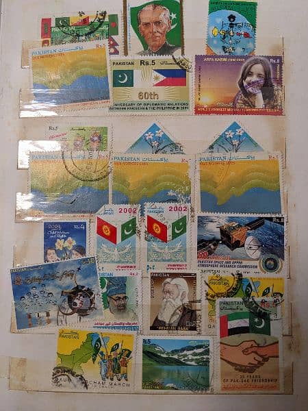 Pakistan postage stamps 12
