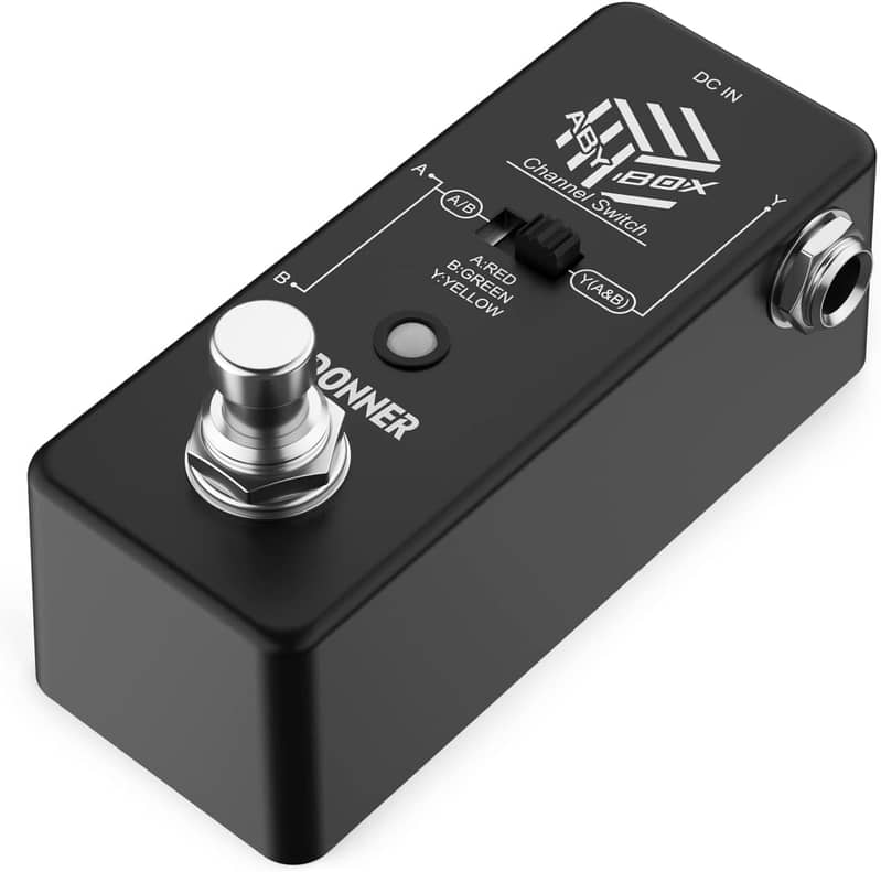 Donner ABY Box Line Selector AB Switch Mini Guitar Effect Pedal 2
