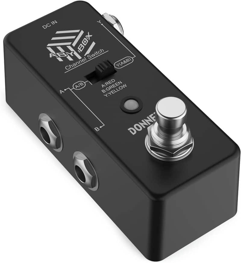 Donner ABY Box Line Selector AB Switch Mini Guitar Effect Pedal 3